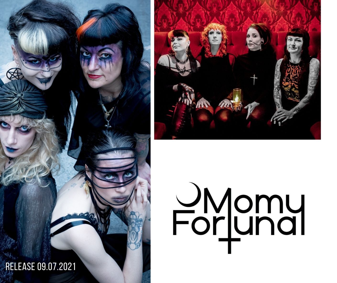 Momy Fortuna (Dark/Goth; CAN) – neues Album “Hexennacht” (VÖ: 9. Juli)
