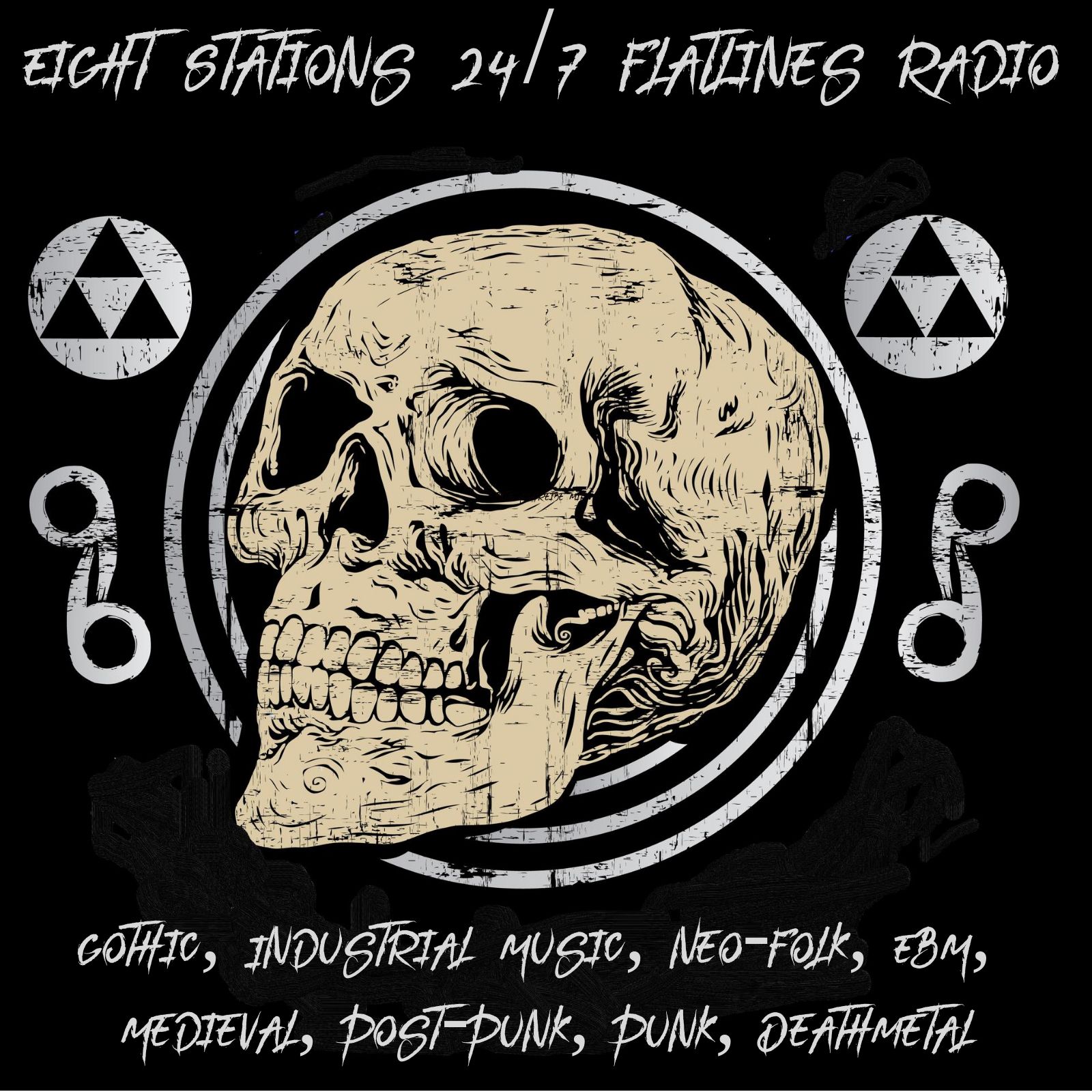 Eight Stations, 24/7 Flatlines Radio – Dark Entertainment