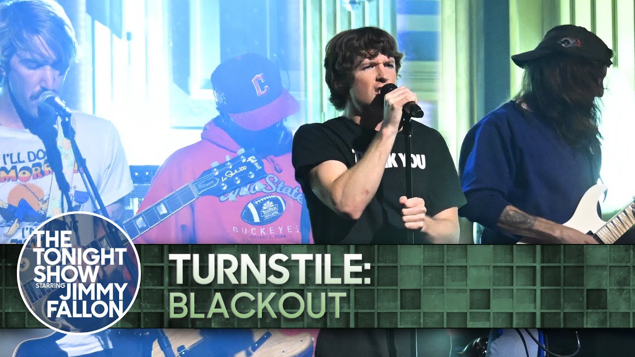 Watch Turnstile perform “BLACKOUT” on ‘The Tonight Show’