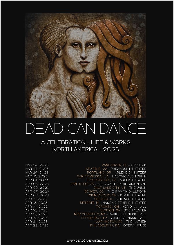 Dead Can Dance Announce North American Tour Dates for 2023