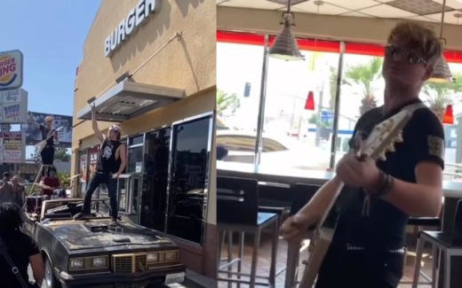 Watch: Metal Band Storm Burger King In Tribute to the Whopper