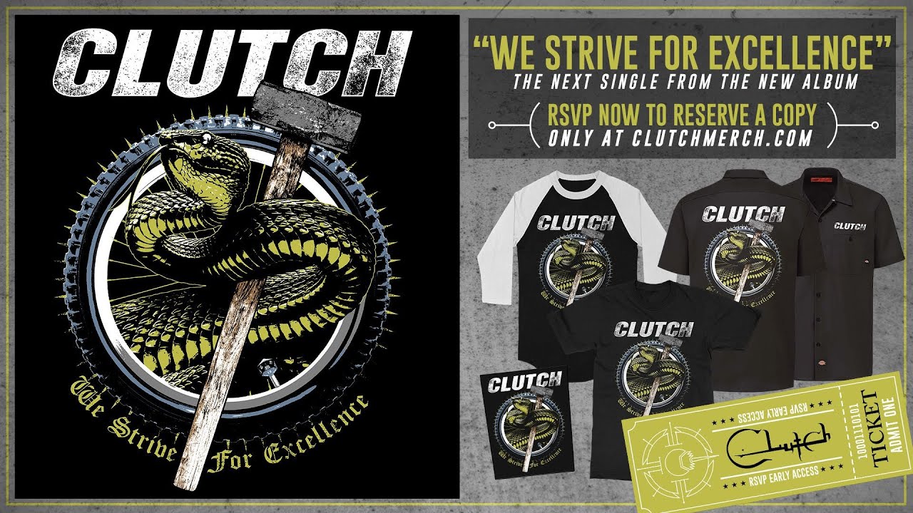 Clutch share “We Strive For Excellence,” announce fall tour