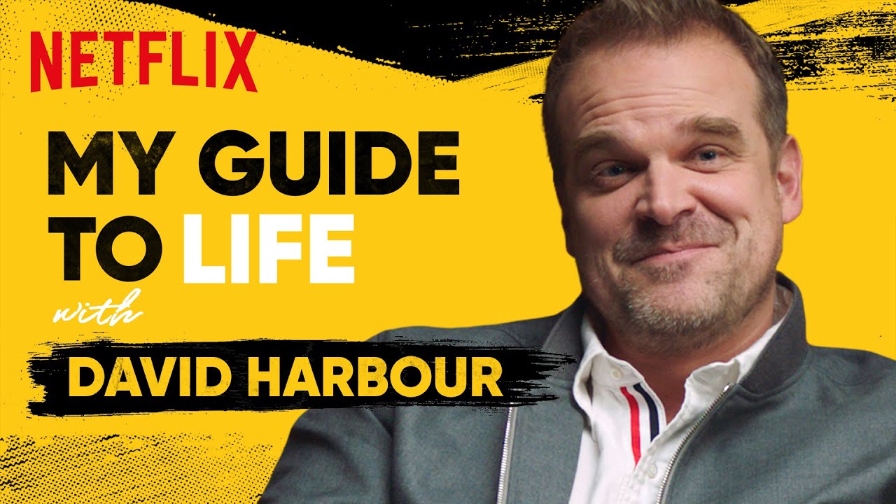 David Harbour enjoys being an “old man,” shares guide to life with Netflix