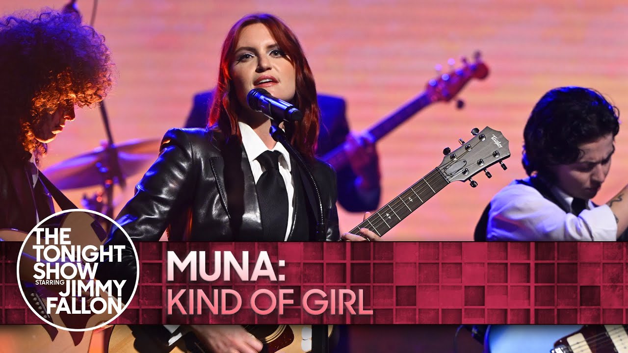 Watch MUNA perform “Kind Of Girl” on The Tonight Show