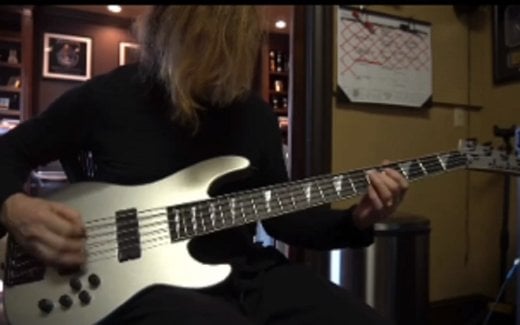 Dave Mustaine Posted a Video Where He’s Writing the Bassline for “Dogs of Chernobyl”