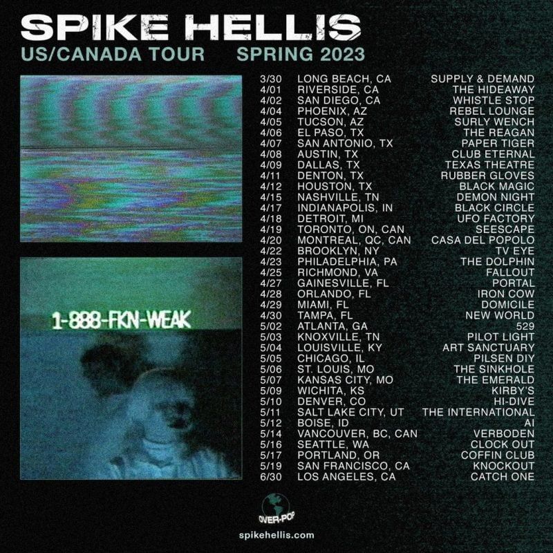 Spike Hellis Announce Vast US and Canada Tour + Remix Album With “Mouth” Reimagined By Normal Bias