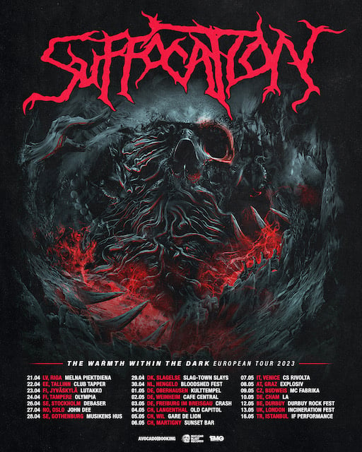 Suffocation Announce European Tour