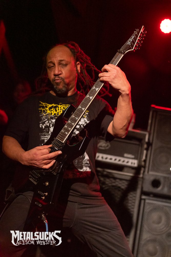 Photos: Death To All, Nukem, Suffocation at Hawthorne Theatre in Portland, Oregon on March 4, 2023