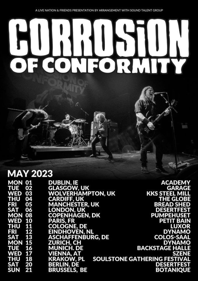 Corrosion of Conformity Release Lynyrd Skynyrd Cover