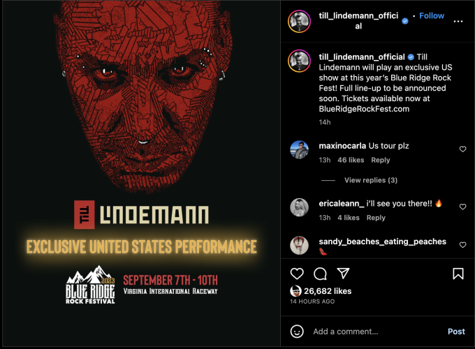 Rammstein’s Till Lindemann Will Be Performing Solo