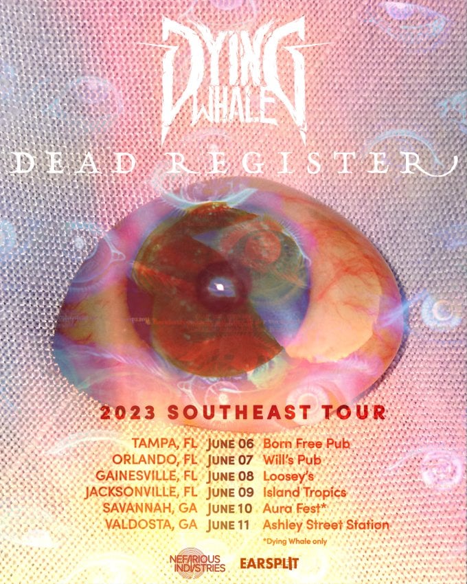 Dying Whale Drop “Pieces of Face” as They Head Out on Tour with Dead Register