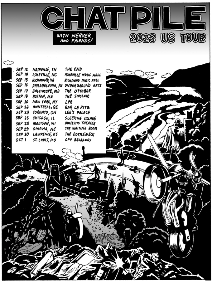 Chat Pile to Tour with Nerver with Special Guests Intercourse, Empire State Bastard, and More