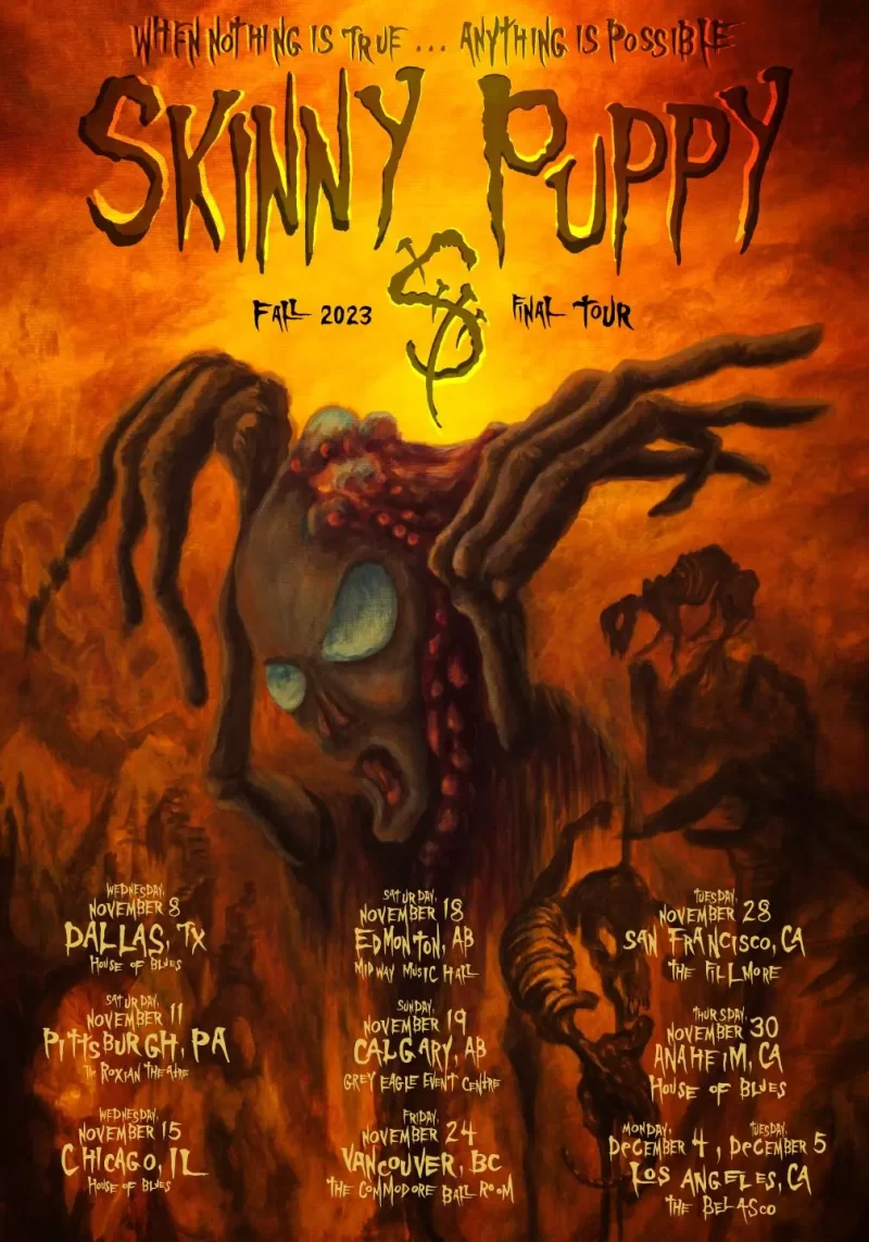 Skinny Puppy Announces Round 2 of Final Tour