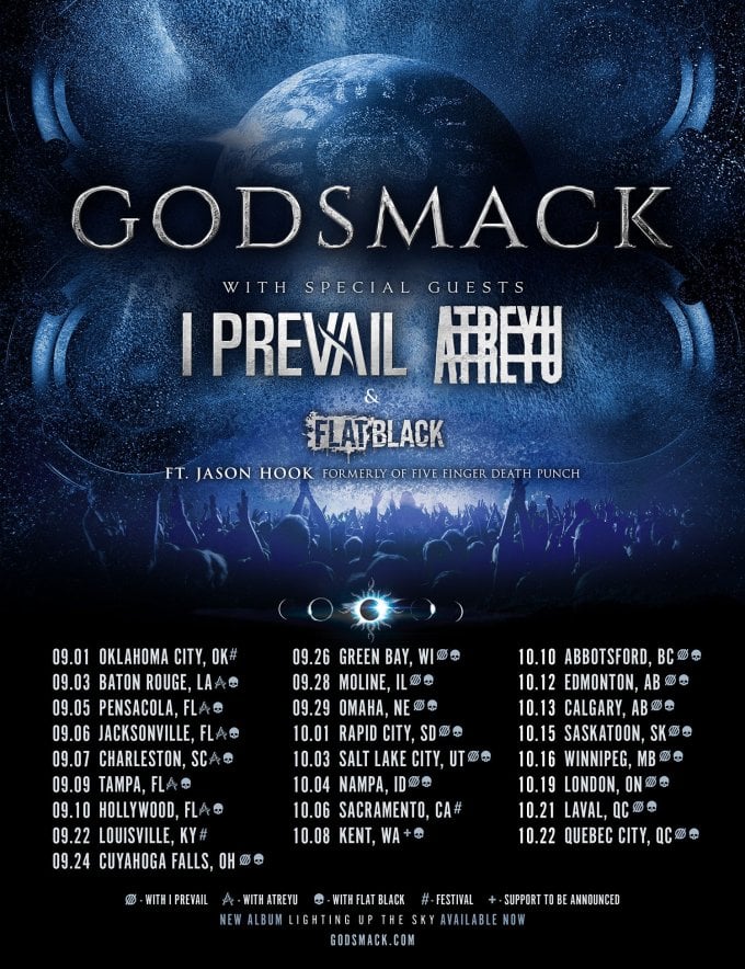 Godsmack Extend Their Fall North American Tour