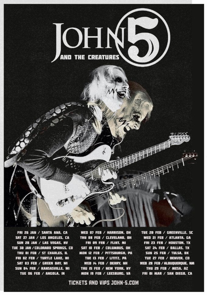 John 5 Returns to His Solo Effort Next Year for a U.S. Tour