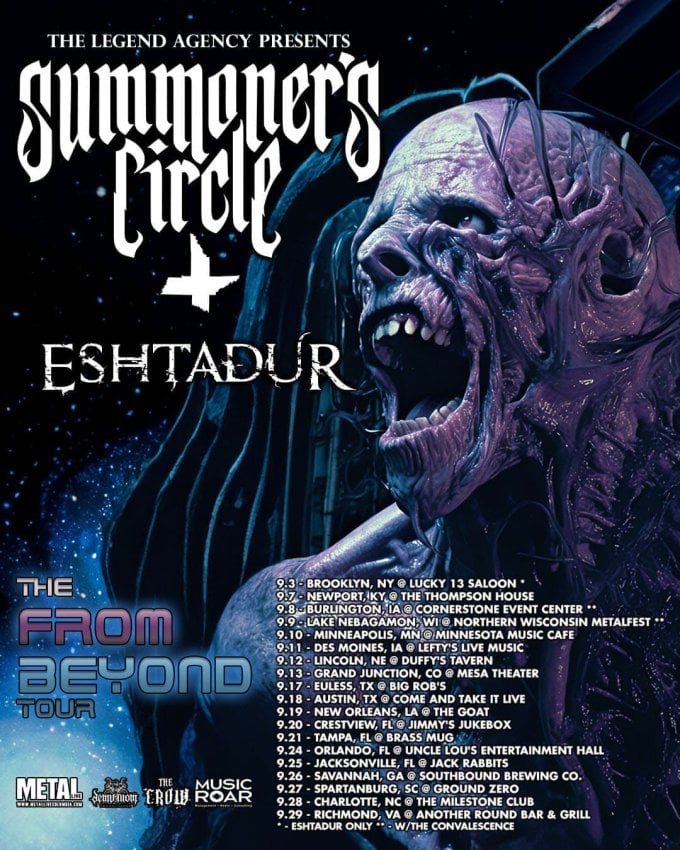 Eshtadur Brings Their Brand of Death Metal Deep Into the Shadows with “Umbra”