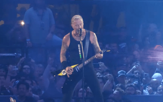 A Dog Snuck Into a Metallica Concert and Enjoyed the Show