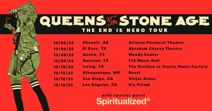 Queens of the Stone Age Extend ‘The End Is Nero’ Tour with Additional West Coast Dates