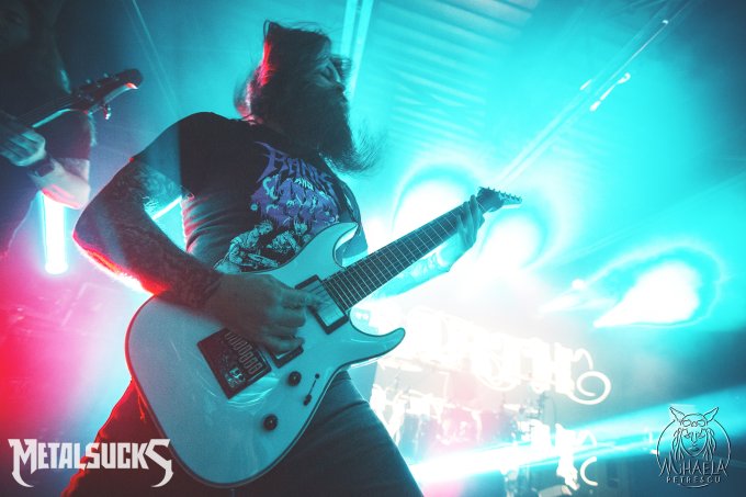 Photos: Entheos, Revocation, and Unearth at Montreal’s Fairmount Theatre on October 17, 2023