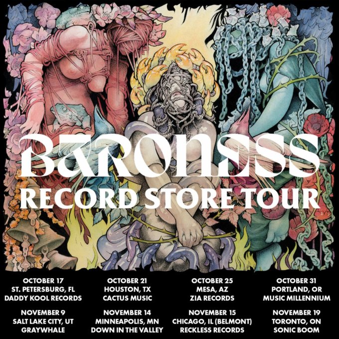 Deluxe Version of Baroness’ Stone Out Now, Includes Live Tracks