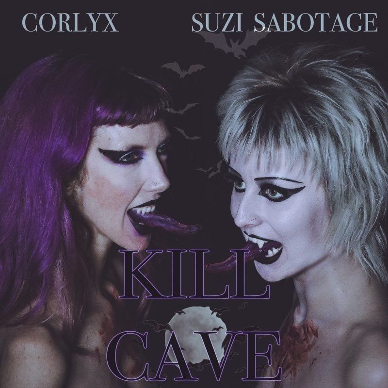 Darkwave Artists Corlyx & Suzi Sabotage Join Forces in Their Macabre Video for “Kill Cave”