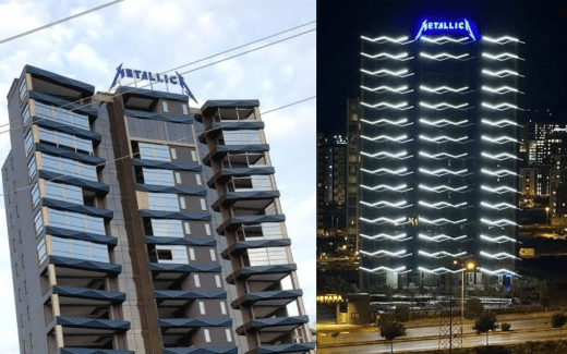 There’s a Metallica Apartment Building in Turkey