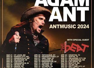Adam Ant Announces 40-Date “Ant Music 2024” North American Tour with Special Guests The English Beat