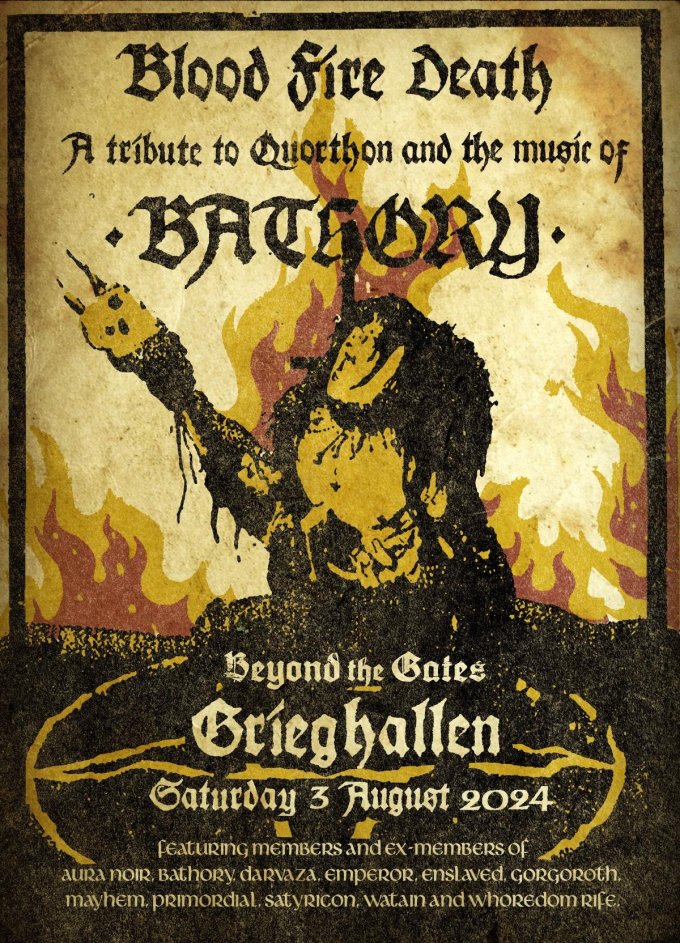 Beyond The Gates Festival to Host a Star-Studded Bathory Tribute