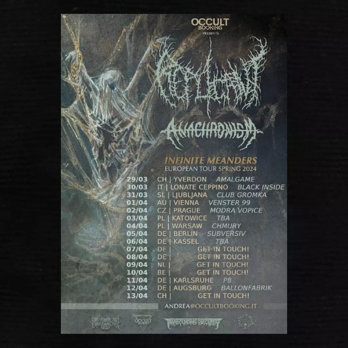 Replicant and Anachronism Announce European Tour Dates