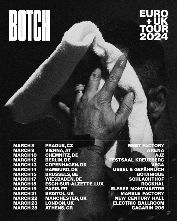 Botch to Tour U.K. and Europe Next March