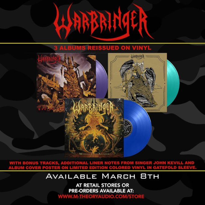 Warbringer to Reissue Three Records on Vinyl