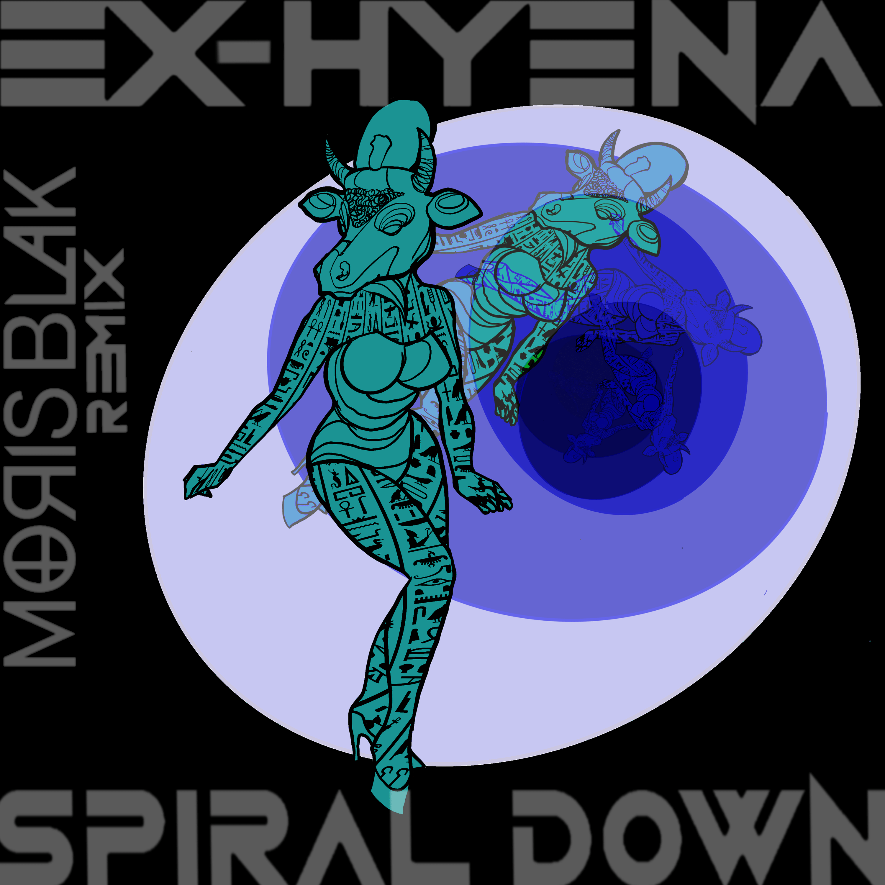 Dark Electronic Music Duo Ex-Hyena Debut Dance-Driven Video for the MORIS BLAK Remix of “Spiral Down”