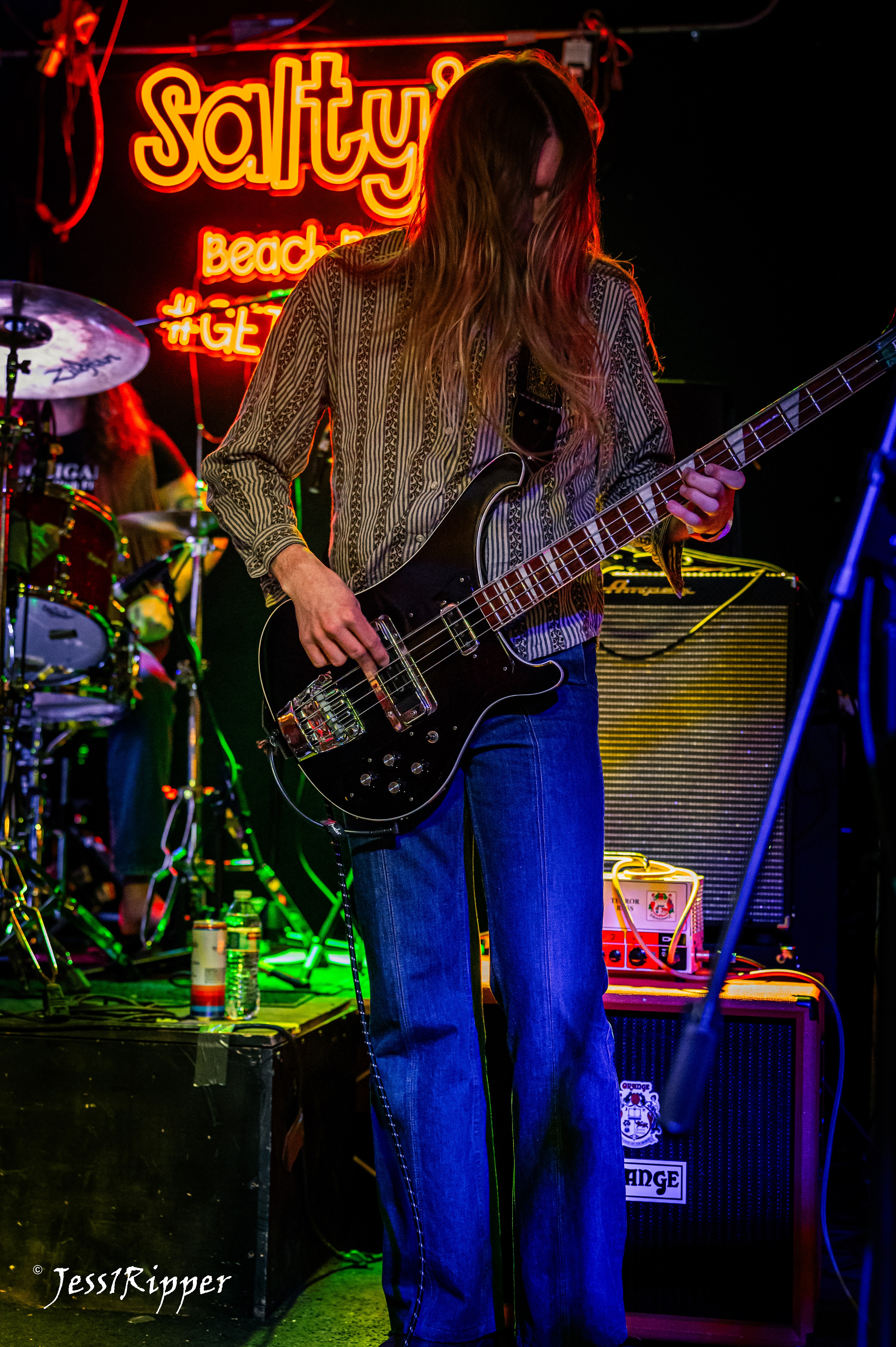 Photos: Ruby The Hatchet, Royal Thunder, and Sweat at Salty’s Beach Bar in Lake Como, NJ on January 18, 2024