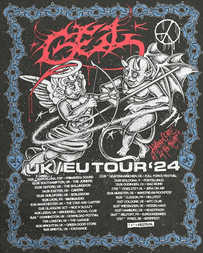 Gel Announce UK/EU Tour
