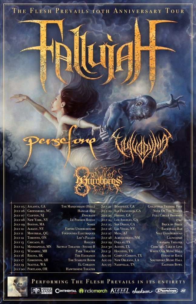 Fallujah Announce 10th Anniversary ‘The Flesh Prevails’ Tour and Re-release