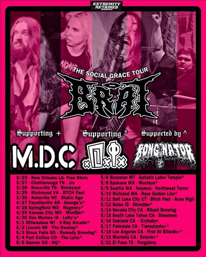 BRAT to Share Their ‘Social Grace’ with Headlining U.S. Tour