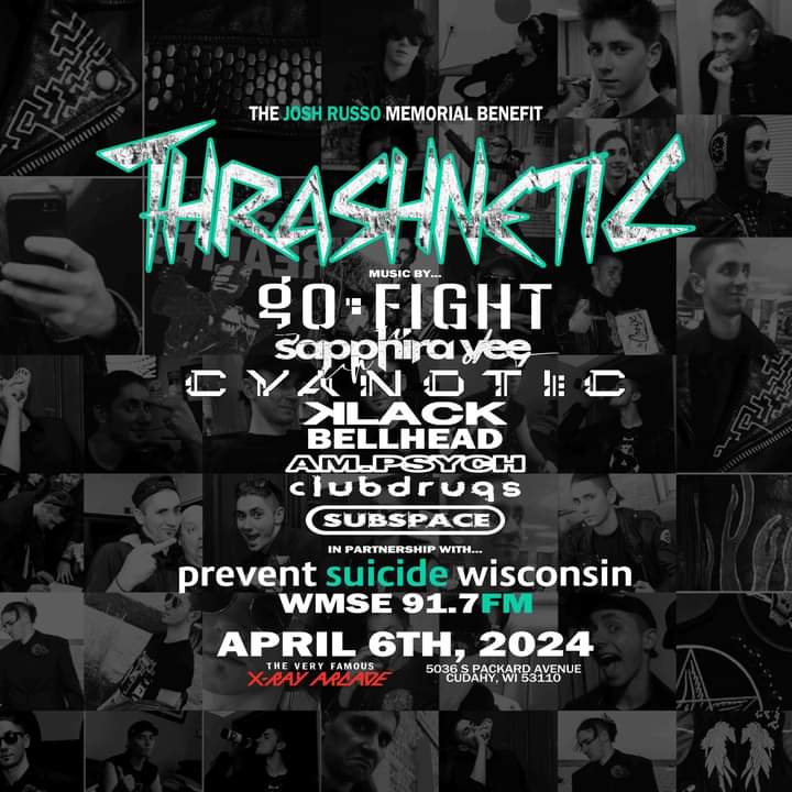 Thrashnetic to Hold Goth-Industrial Benefit for Mental Health Awareness and Suicide Prevention