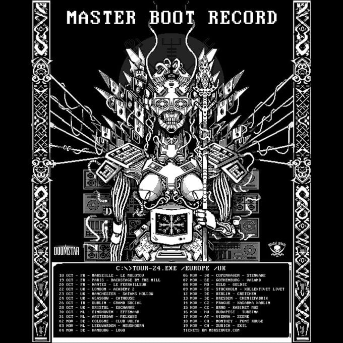 Master Boot Record Announce European Tour