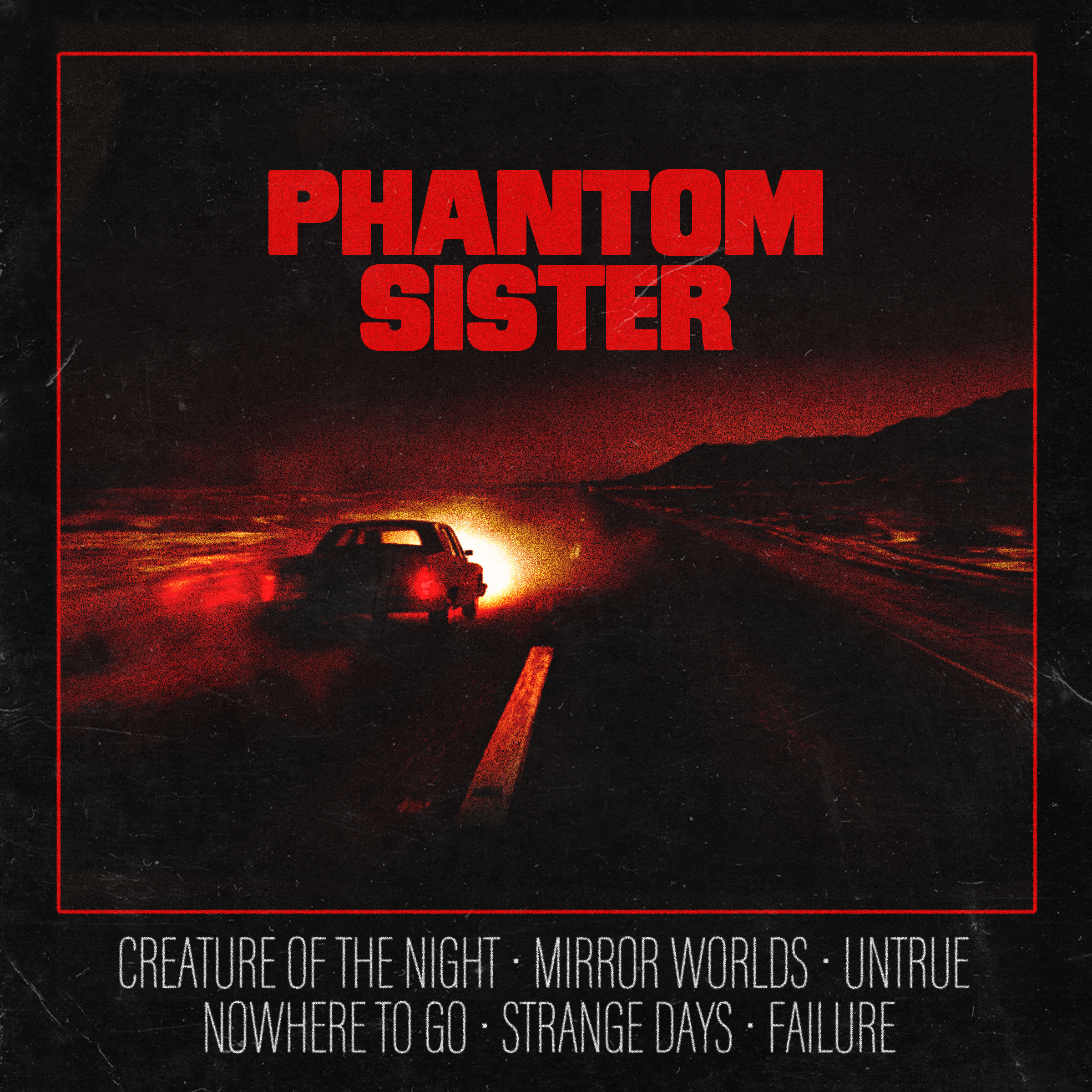 Listen to the Twangy Punk, Deathrock, and Gothic Rock of Los Angeles Quartet Phantom Sister’s Mood-laden Self-Titled Debut EP