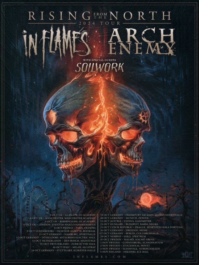 In Flames Coming Back to the U.S. for Spring Headlining Tour