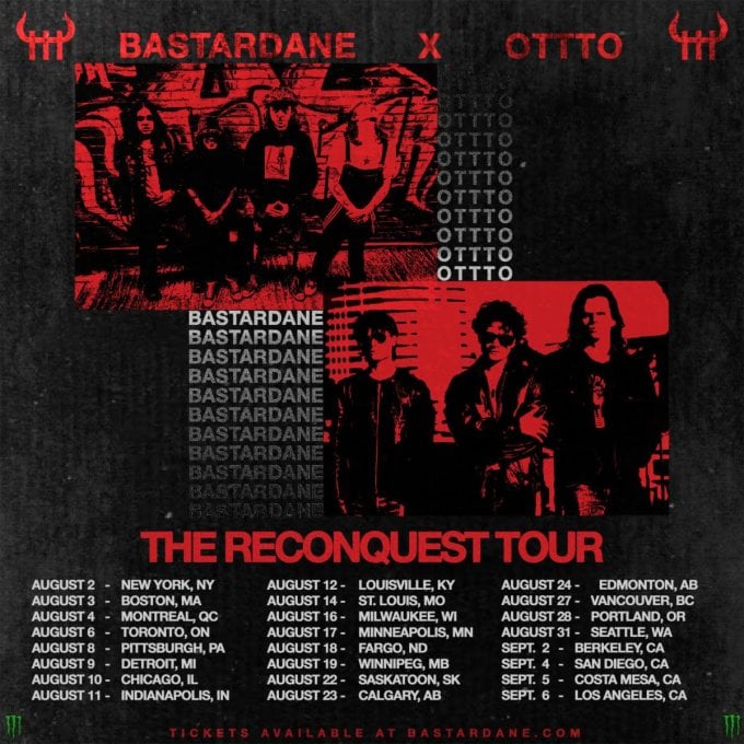 Metalli-Kids Announce Bastardane and OTTTO Tour