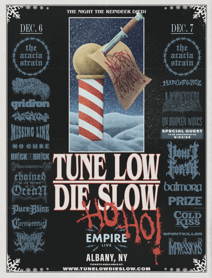 The Acacia Strain Announce Two “Tune Low Die Slow Ho Ho!” Shows for This December