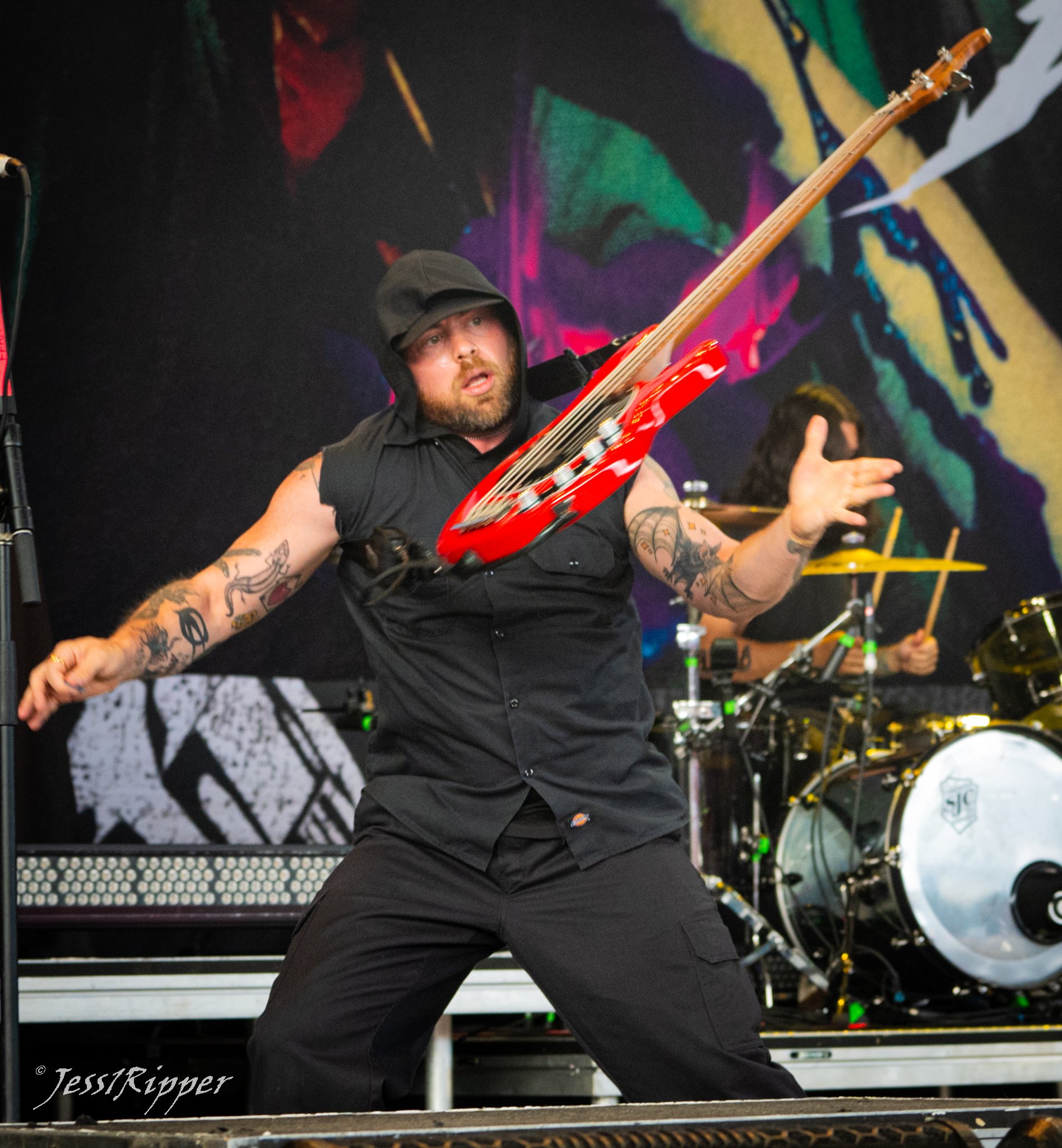 Photos: Halestorm, I Prevail, Hollywood Undead, and Fit for a King at PNC Banks Arts Center in Holmdel, NJ on July 26, 2024