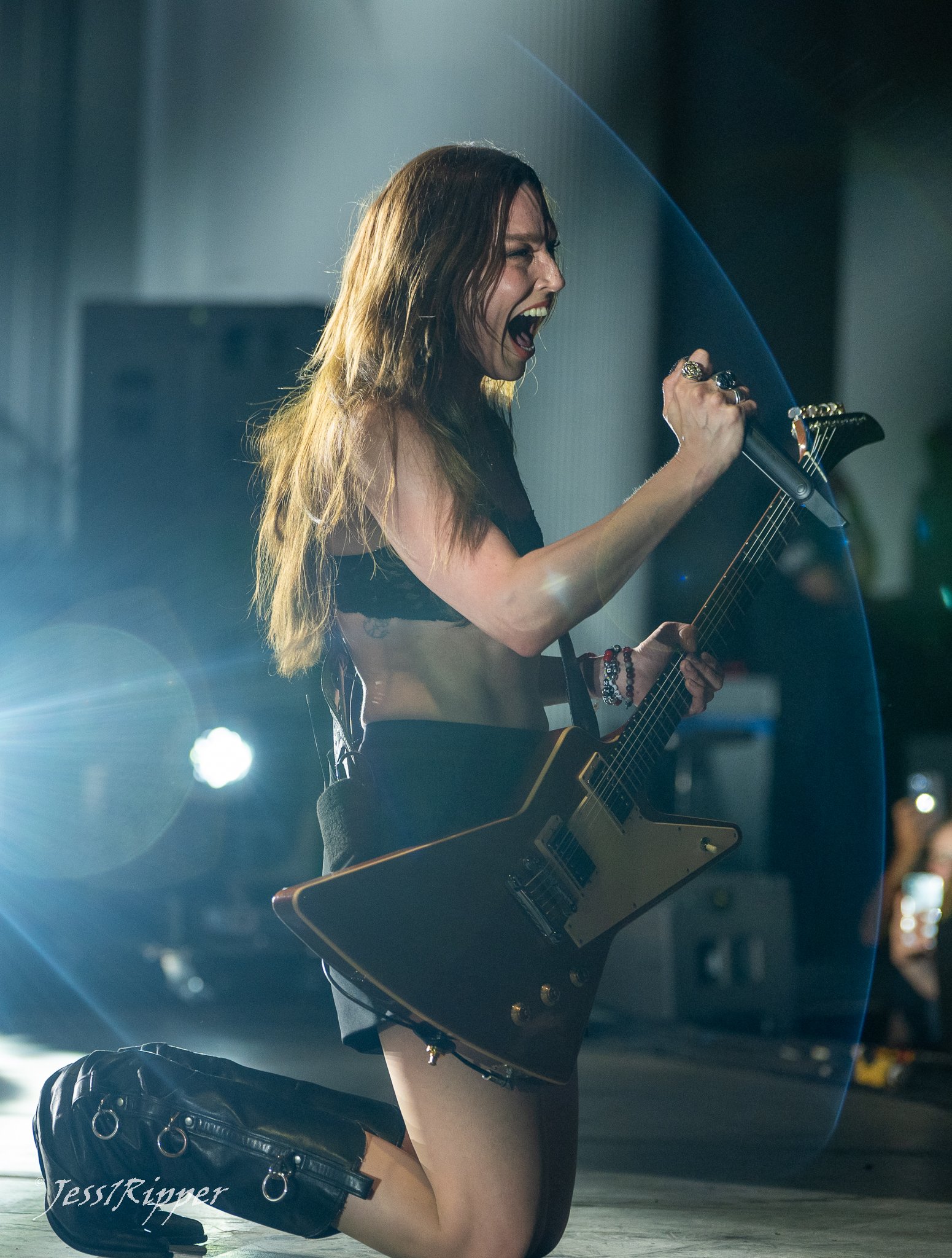 Photos: Halestorm, I Prevail, Hollywood Undead, and Fit for a King at PNC Banks Arts Center in Holmdel, NJ on July 26, 2024