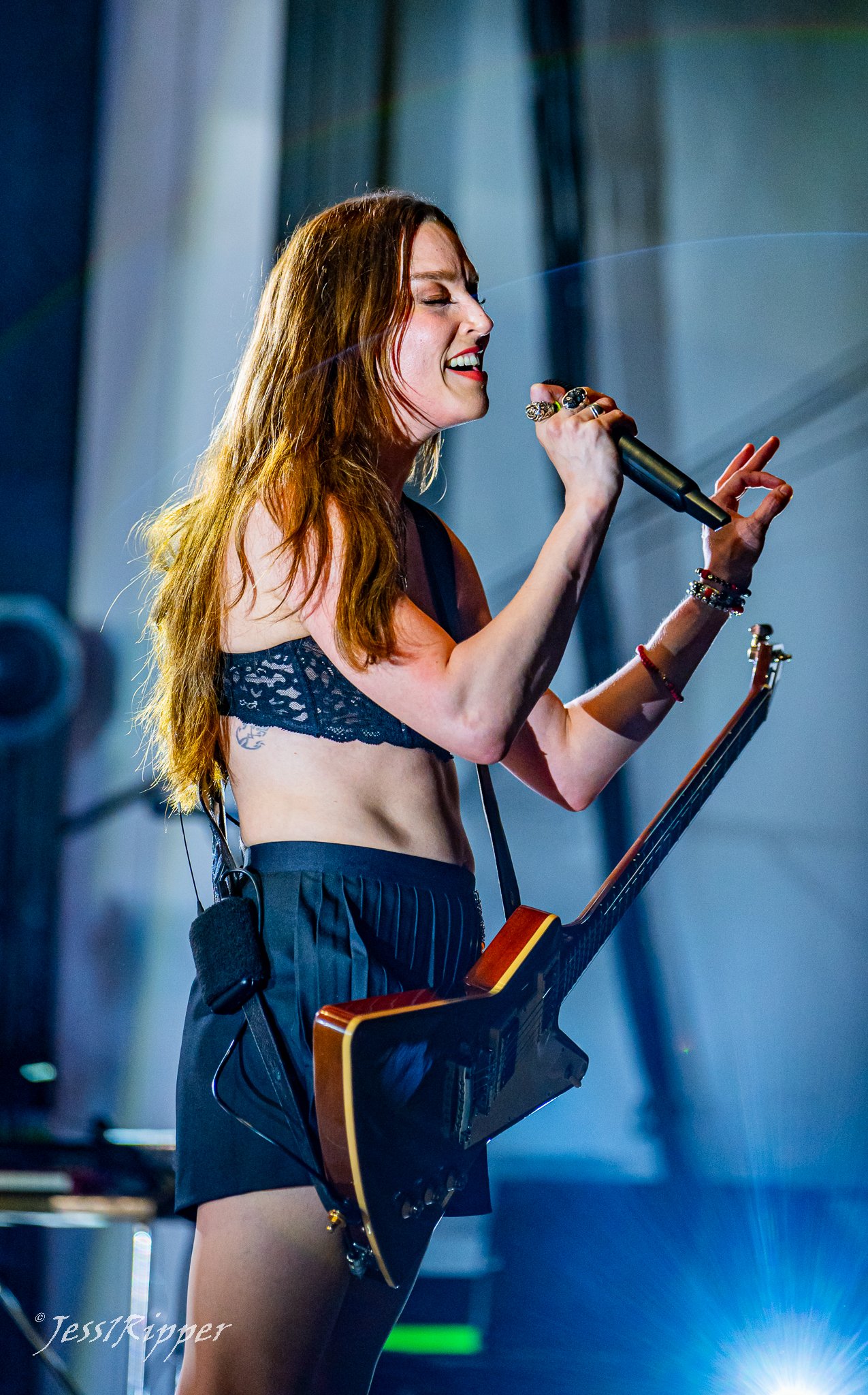 Photos: Halestorm, I Prevail, Hollywood Undead, and Fit for a King at PNC Banks Arts Center in Holmdel, NJ on July 26, 2024