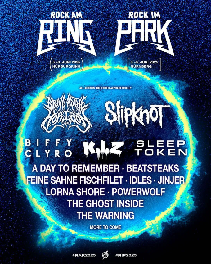 Sleep Token, Lorna Shore, Bring Me the Horizon and More Added to 2025 Rock Am Ring and Rock Im Park