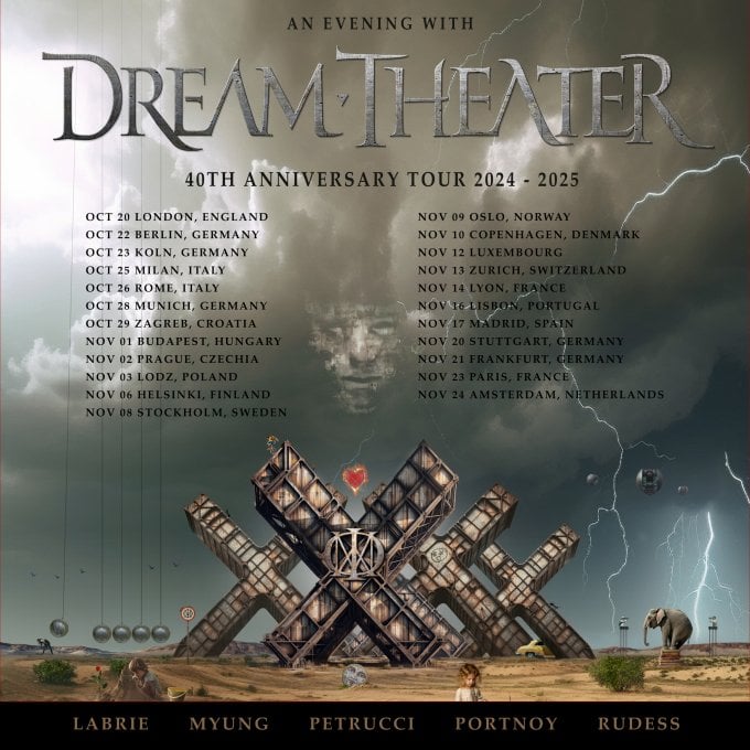 Re-Portnoy-ed Dream Theater to Tour Europe This October