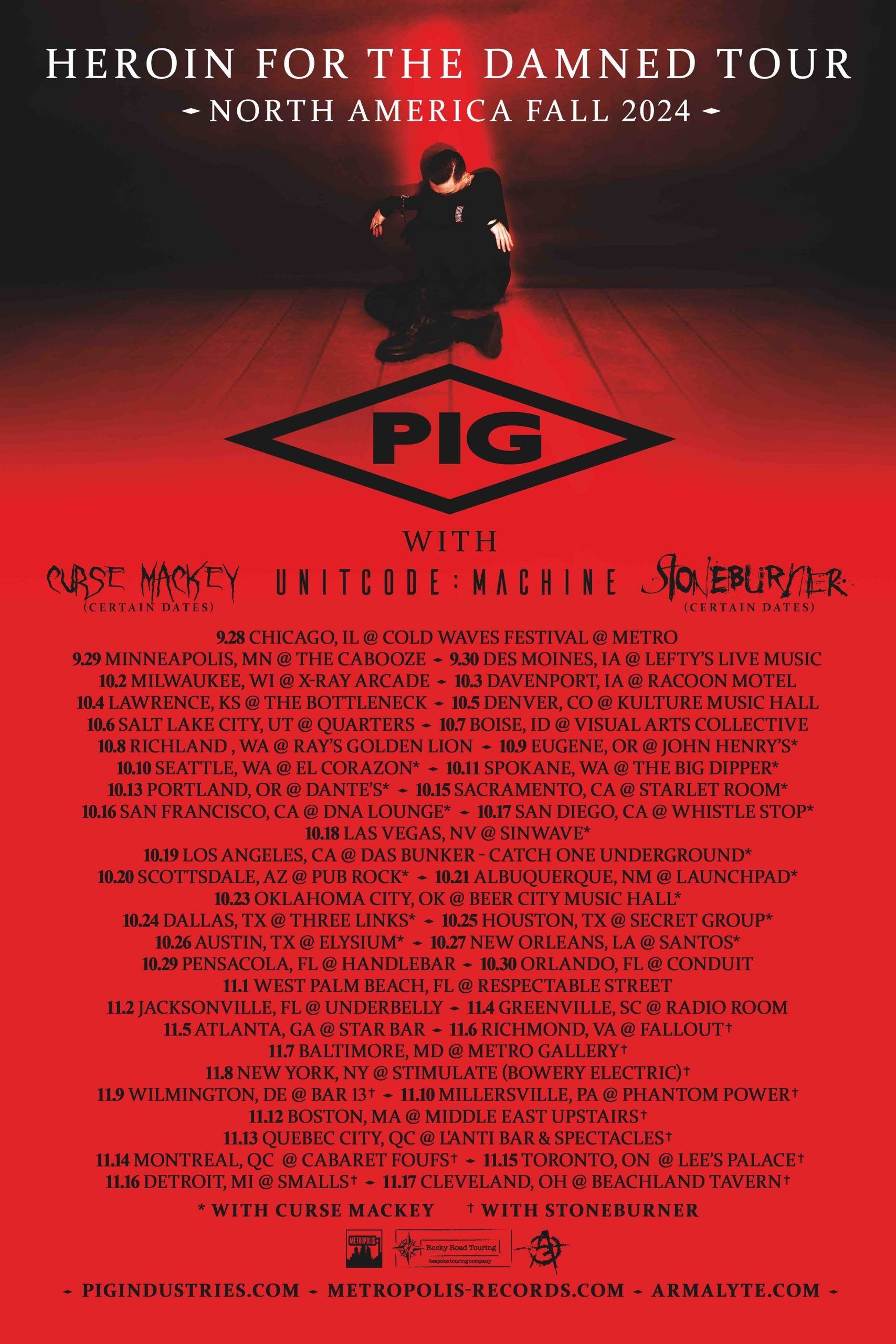 Raymond Watts Reissues PIG’s 90s Industrial Rock Opus “Sinsation” — Plus Tour Dates Announced