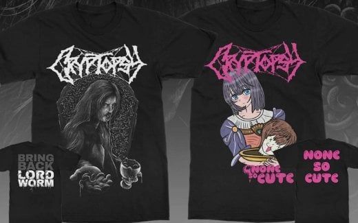 Cryptopsy Get Kawaii as F*ck with New Shirt Design